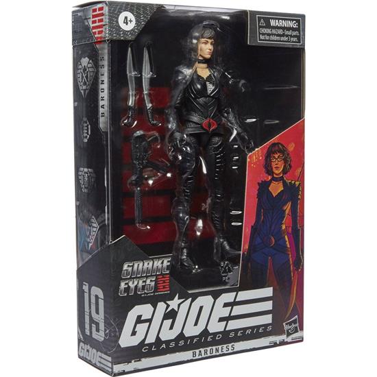 GI Joe: Baroness Classified Series Action Figur 15 cm