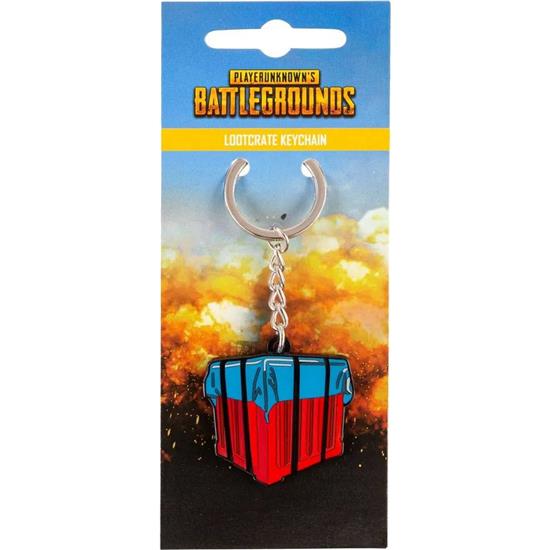 Playerunknown´s Battlegrounds (PUBG): Loot Crate Metal Nøglering
