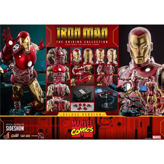 Iron Man: Iron Man Action Figur Deluxe Version