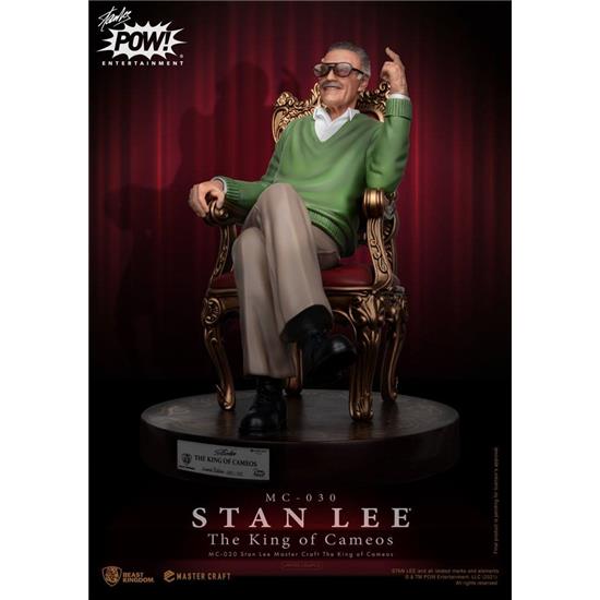 Marvel: Stan Lee The King of Cameos Master Craft Statue 33 cm
