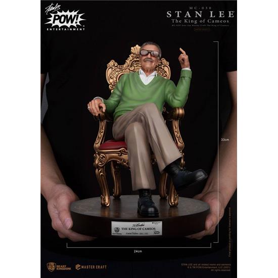 Marvel: Stan Lee The King of Cameos Master Craft Statue 33 cm