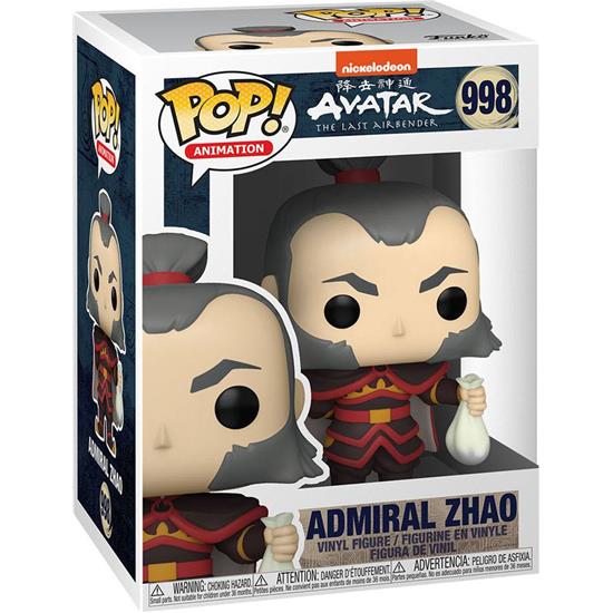 Avatar: The Last Airbender: Admiral Zhao POP! Animation Vinyl Figur (#998)