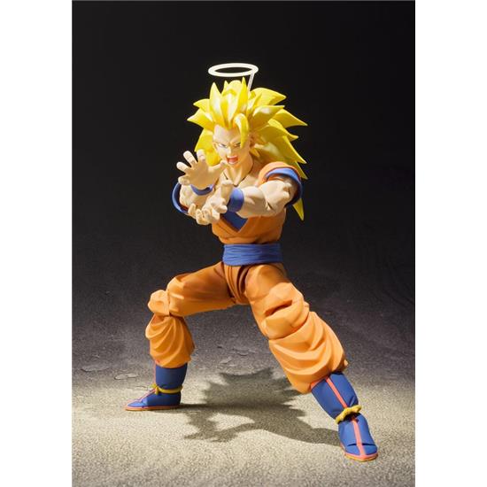 Manga & Anime: SSJ 3 Son Goku S.H. Figuarts Action Figure 16 cm