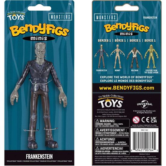 Universal Monsters: Frankenstein Bendyfigs Bøjelig Figur 14 cm