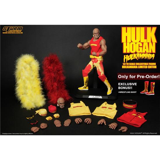 Wrestling: Hulk Hogan Hulkamania Action Figur 1/6