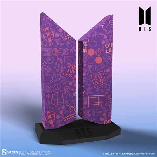 BTS: 7 With You Logo Statue 18 cm