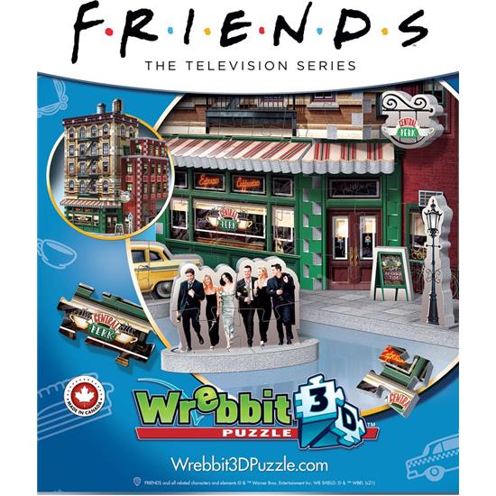 Friends: Central Perk  3D Puslespil (440 pieces)