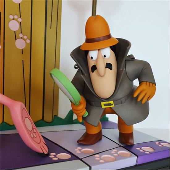 Pink Panther: Pink Panther & The Inspector Statue 41 cm