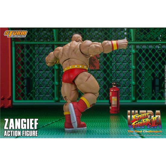 Street Fighter: Zangief Action Figure 1/12 19 cm
