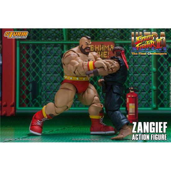 Street Fighter: Zangief Action Figure 1/12 19 cm