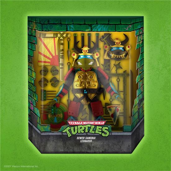 Ninja Turtles: Leo the Sewer Samurai Ultimates Action Figure 18 cm