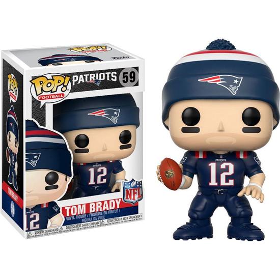 NFL: Tom Brady Blå POP! Vinyl Figur (#59)