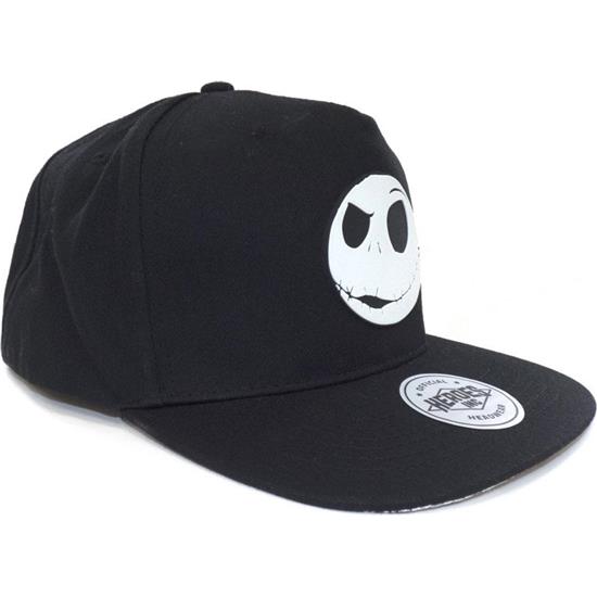 Nightmare Before Christmas: Jack Face Rubber Badge Cap 