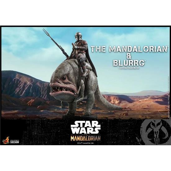 Star Wars: The Mandalorian on Blurrg Action Figure 1/6 37 cm