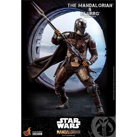 Star Wars: The Mandalorian on Blurrg Action Figure 1/6 37 cm