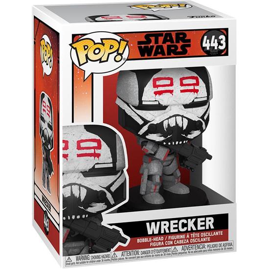 Star Wars: Wrecker POP! TV Vinyl Figur (#443)