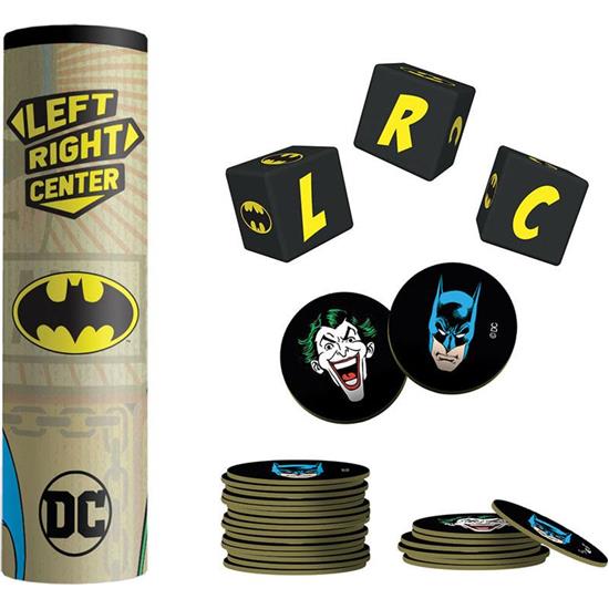 DC Comics: Batman Left Right Center Dice Game *English Version*