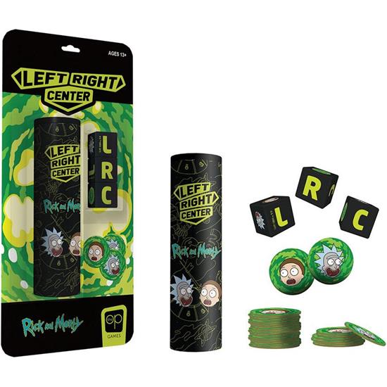 Rick and Morty: Left Right Center Dice Game *English Version*