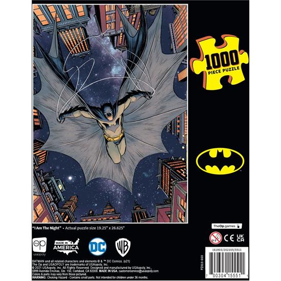 DC Comics: Batman I Am The Night Puslespil (1000 pieces)