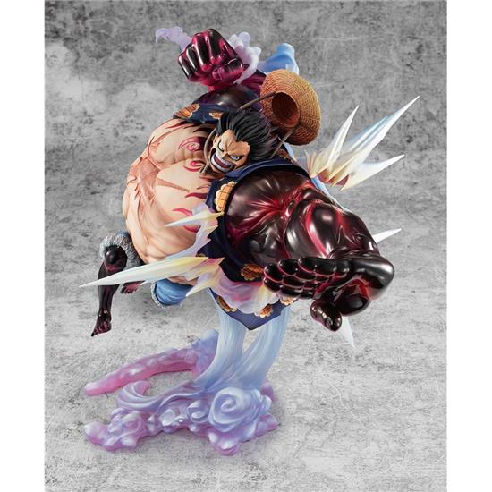 Sa Maximum Monkey D Luffy Gear 4 Bounce Man Ver 2 Pvc Statue 27 Cm