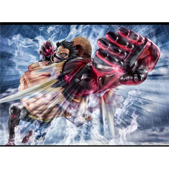 Sa Maximum Monkey D Luffy Gear 4 Bounce Man Ver 2 Pvc Statue 27 Cm