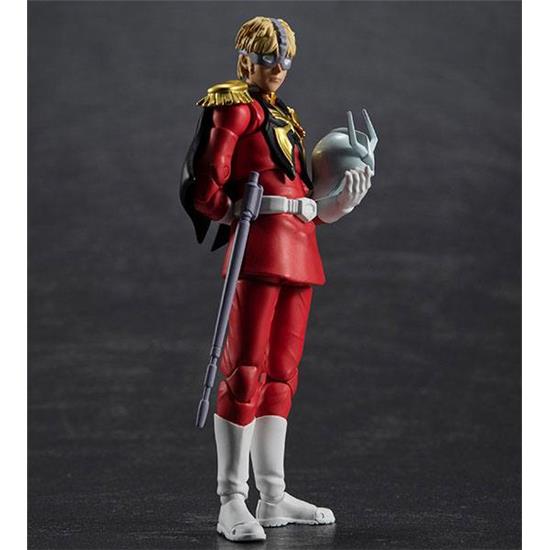 Manga & Anime: Principality of Zeon Army Soldier 06 Char Aznable Mobile Suit Action Figure 10 cm