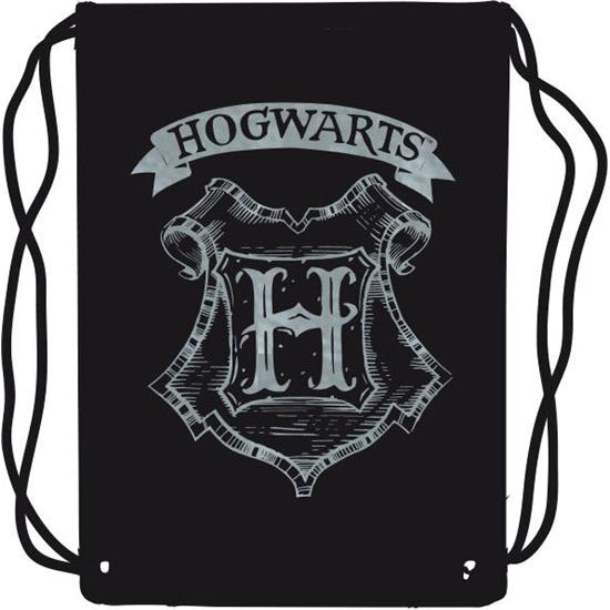 Harry Potter: Hogwarts Gymnastiktaske med Grå Tryk