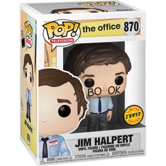 Office: Jim Halpert POP! Television Vinyl Figur (#870) - CHASE