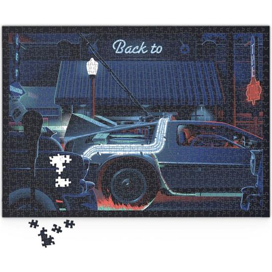 Back To The Future: DeLorean Puslespil (1000 pieces)