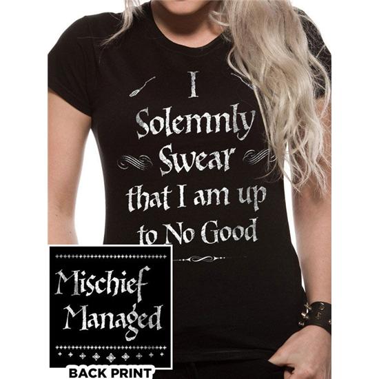 Harry Potter: I Solemly Swear T-Shirt (dame model)