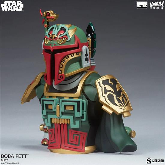 Star Wars: Boba Fett Vinyl Bust by Jesse Hernandez 20 cm