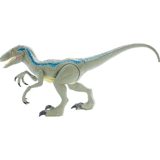 Jurassic Park & World: Super Colossal Velociraptor Blue Action Figure 45 cm