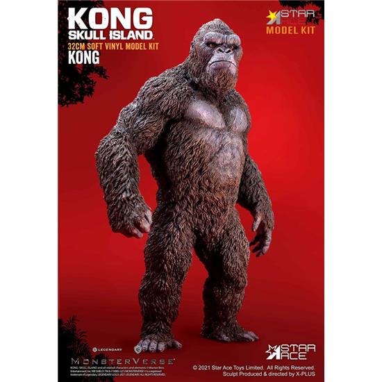 King Kong: Kong v1.0 Soft Vinyl Model Kit 32 cm
