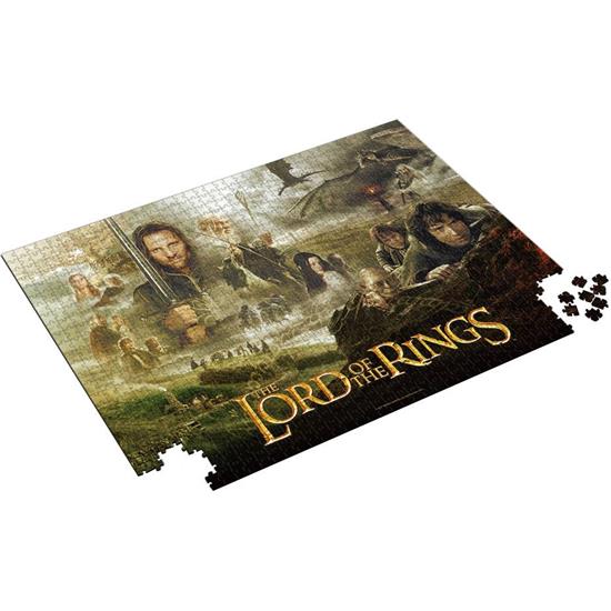 Lord Of The Rings: Poster Puslespil (1000 pieces)
