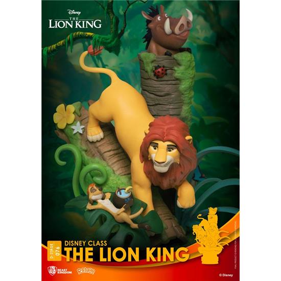 Løvernes Konge: The Lion King New Version D-Stage Diorama 15 cm