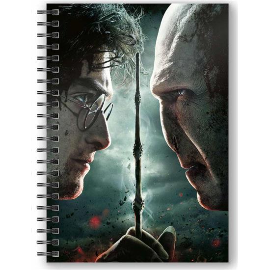 Harry Potter: Harry Potter vs. Voldemort Notebook with 3D-Effect 