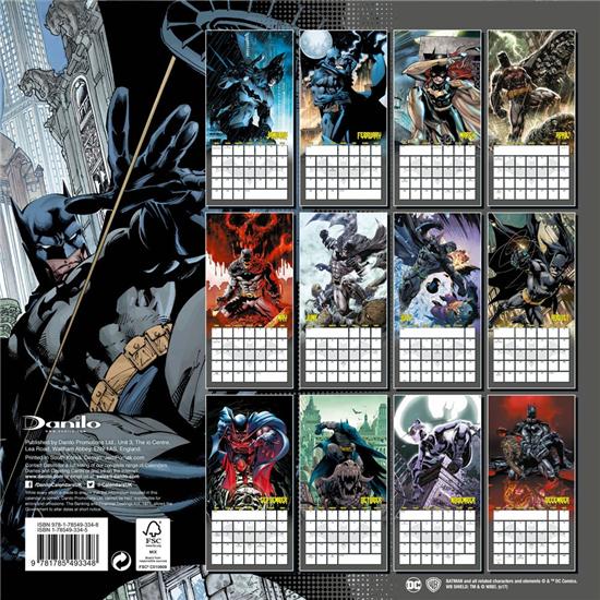Batman: Batman Comics 2018 Kalender