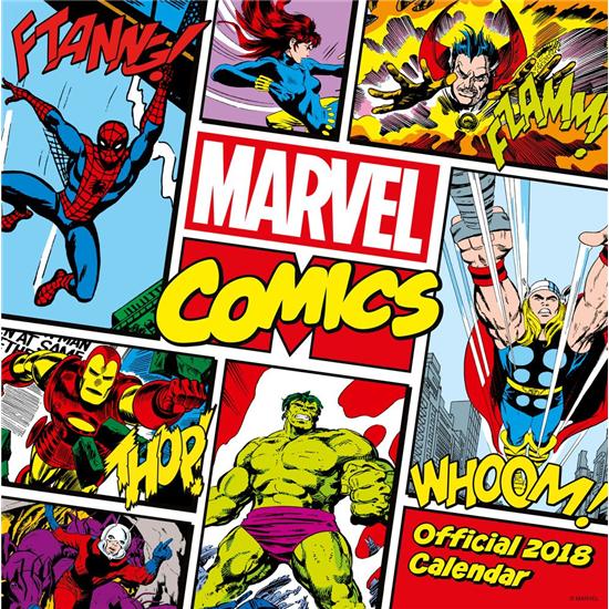 Marvel: Marvel Comics 2018 Kalendar