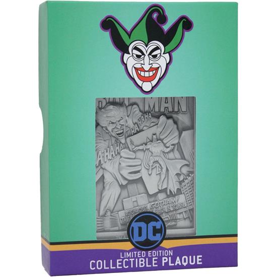 DC Comics: The Joker Collectible Plaque Limited Edition