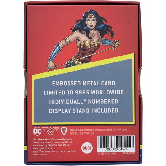 DC Comics: Wonder Woman Collectible Plaque Limited Edition