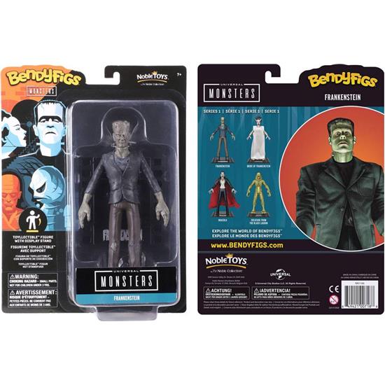 Universal Monsters: Frankenstein Monster Bøjelig Figur 19 cm (BendyFigs)