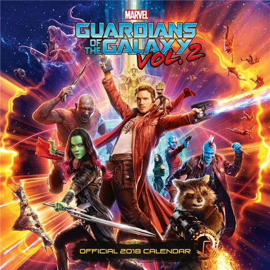 Guardians of the Galaxy: Guardians of the Galaxy Vol. 2 2018 Kalender