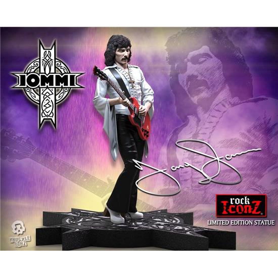 Black Sabbath (band): Tony Iommi Rock Iconz Statue 1/9 Limited Edition 22 cm