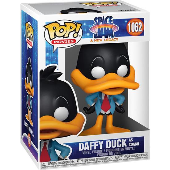 Space Jam: Daffy Duck as Coach POP! Movies Vinyl Figur (#1062)