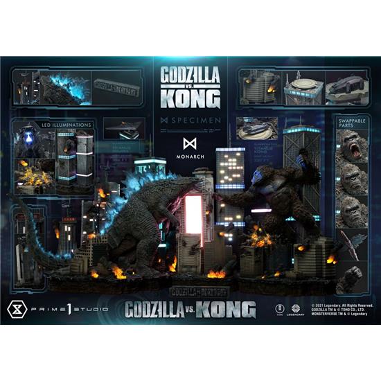 Godzilla: Godzilla vs. Kong Final Battle Diorama 80 cm