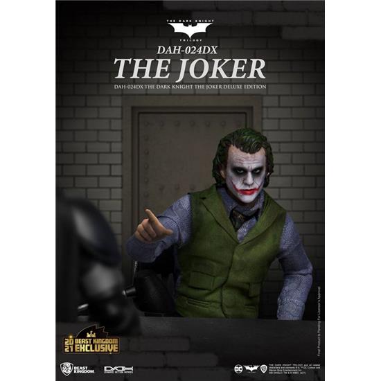 DC Comics: The Joker Deluxe Version Dynamic 8ction Heroes Action Figure 1/9 21 cm
