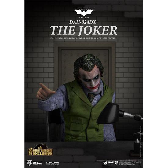 DC Comics: The Joker Deluxe Version Dynamic 8ction Heroes Action Figure 1/9 21 cm