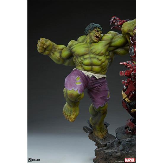 Avengers: Marvel Maquette Hulk vs Hulkbuster 50 cm