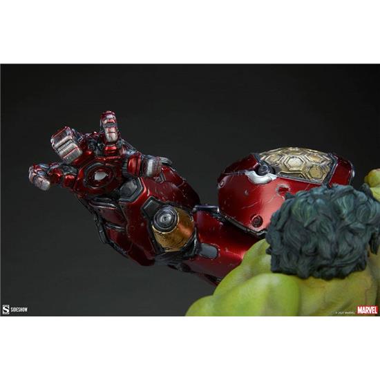 Avengers: Marvel Maquette Hulk vs Hulkbuster 50 cm