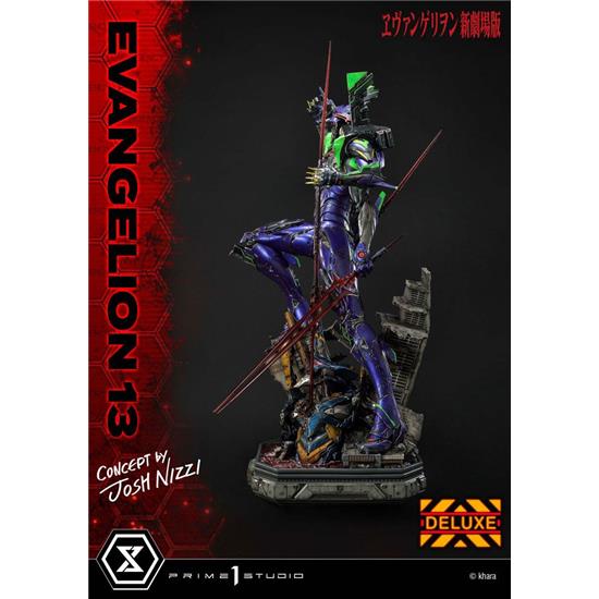 Manga & Anime: Evangelion 13 Concept by Josh Nizzi Deluxe Version Statue 79 cm